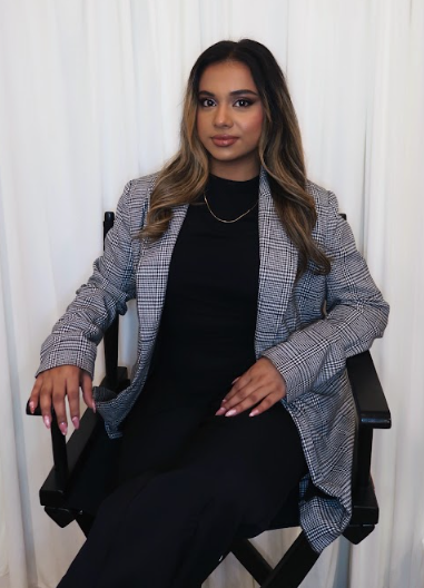 Misha professional portrait seated